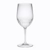 Plastic Wine Glasses Set of 4 (12oz), BPA Free Tritan Hammer Wine Glass Set, Unbreakable Red Wine Glasses, White Wine Glasses