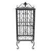 Wine Rack for 28 Bottles Metal